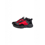 Moschino Sneakers Teddy Shoes Aus Mesh Und Kalbsleder (MNT2026573501)