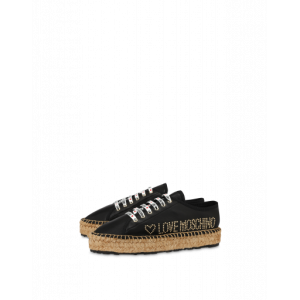 Moschino Sneakers Aus Nappa Stud Logo (POLJA10173G07JB0000)