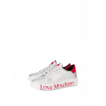 Moschino Sneakers Aus Laminiertem Nappaleder Mit Logo (POLJA15033G1AIB190A)