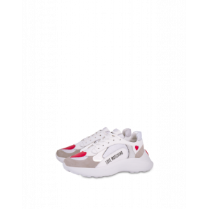 Moschino Sneaker Aus Mesh Und Spaltleder (POLJA15186G1BIO290B)