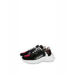 Moschino Sneakers Aus Mesh Und Kalbsleder Mit Herz (POLJA15296G1AIQ300A)