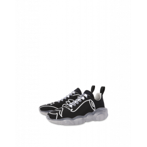 Moschino Sneakers Teddy Shoes Woman’s Drawing (POLMA15163G0AM4000A)