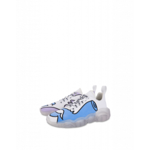 Moschino Sneakers Teddy Shoes Woman’s Drawing (POLMA15163G0AM4010A)