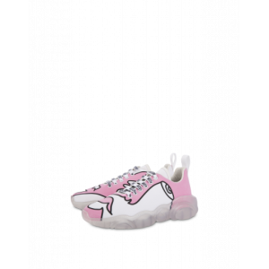 Moschino Sneakers Teddy Shoes Woman’s Drawing (POLMA15163G0AM4060A)