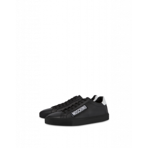 Moschino Kalbsleder-sneakers Moschino Label (POLMB15042G1BGA100A)