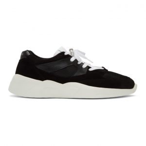 Essentials Black Distance Sneakers (ES02W19U-SRLEFABLWH)