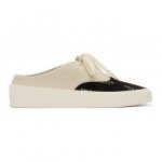 Fear of God Black and Off-White 101 Print Backless Sneakers (6H19-7016-SCA)