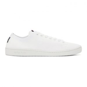 PS by Paul Smith White Knit Miyata Sneakers (M2S-MIY55-EPLY)