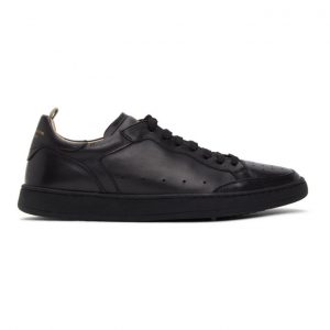 Officine Creative Black Kareem Lux 1 Sneakers (OCUKALU001)
