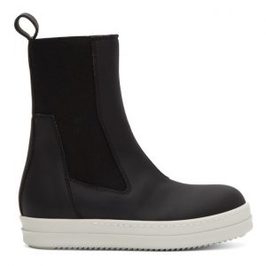 Rick Owens Drkshdw Black Chelsea Sneakers (DS20F1806 RUH)