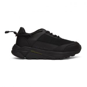 Comme des Garcons Homme Plus Black Cross Trainer Sneakers (PF-K101-001)