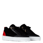 Mason Garments Tia Suede / Leather Black Schwarz (FW19-14A)