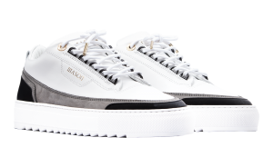 Mason Garments Firenze Leather / Nubuck White Weiß (FW19-15D-1)