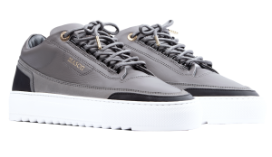 Mason Garments Firenze Leather / Nubuck Grey Grau (FW19-15F-1)