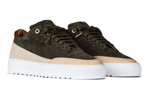 Mason Garments Torino Suede / Sahara Green Grün (FW19-4A)