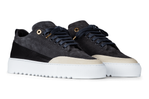 Mason Garments Torino Suede / Atlas Grey Grau (FW19-1A)