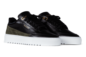 Mason Garments Torino Leather Green Schwarz (FW19-35F)