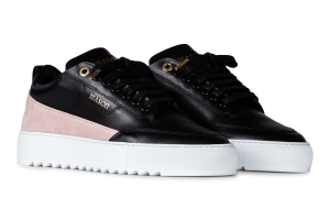 Mason Garments Torino Leather Pink Schwarz (FW19-35A)