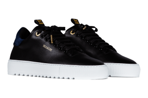 Mason Garments Roma Leather Navy Schwarz (FW19-33C-7167)