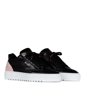 Mason Garments Tia Leather / Suede Pink Schwarz (FW19-36A-7167)