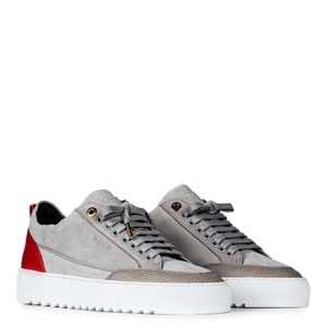 Mason Garments Tia Suede / Leather Grey Grau (FW19-14B)