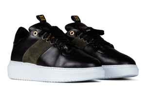 Mason Garments Roma Classic Leather Green Schwarz (FW19-34F)
