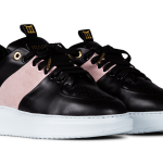 Mason Garments Roma Classic Leather Pink Schwarz (FW19-34A)
