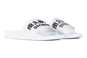Mason Garments Slides – White Weiß (ACC-1B)