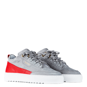 Mason Garments Torino Nubuck/Leather – Grey Grau (SS19-16B)