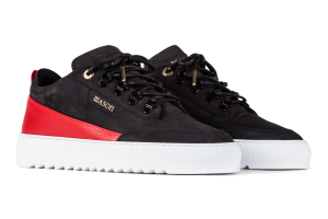 Mason Garments Torino Nubuck/Leather – Black Schwarz (SS19-16C)