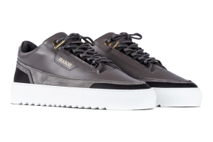 Mason Garments Firenze – Leather / Nubuck – Grey Grau (FW19-15F)