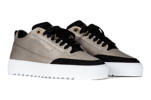 Mason Garments Torino Leather / Nubuck Grey Grau (FW19-18B)