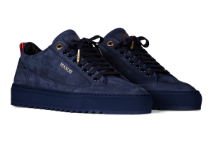 Mason Garments Tia Nubuck Navy Blau (FW19-25D)
