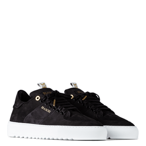 Mason Garments Roma Classic Nubuck Black Schwarz (fw19-ss19-7d)