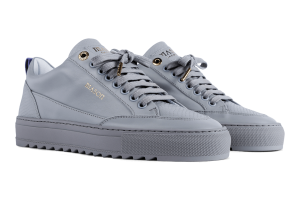 Mason Garments Tia Leather/Python Grey Grau (SS20-18D)