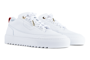 Mason Garments Firenze Leather/Stampato White Weiß (SS20-23A)