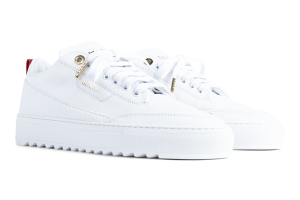 Mason Garments Torino Leather/Python White Weiß (SS20-12F)