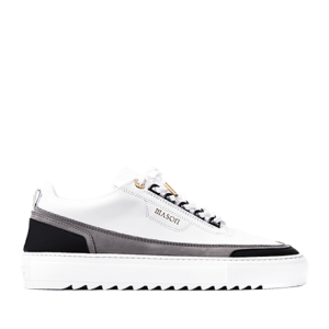 Mason Garments Firenze Leather/Nubuck/Suede White/Grey/Black Weiß (NOS-3A)