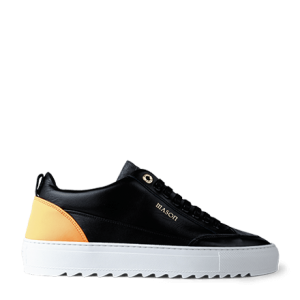Mason Garments Tia Leather/Suede/Reflective Black/Asfalto/Fluo Orange Schwarz (FW20-24C)