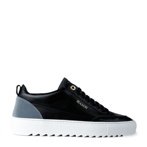 Mason Garments Tia Leather/Suede/Reflective Black/Asfalto/Cement Schwarz (FW20-24D)