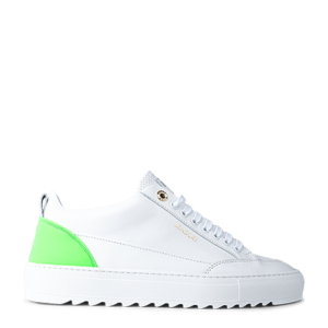 Mason Garments Tia Leather/Reflective/Perforated White/Fluo Green Weiß (FW20-21B)