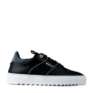 Mason Garments Roma Classic Leather/Reflective Black/Cement Schwarz (FW20-29B)