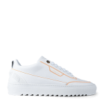 Mason Garments Torino Leather White/Fluo Orange Weiß (FW20-20B)