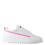 Mason Garments Torino Leather/Stamp/Translucent White/Fluo Pink Weiß (FW20-18A)