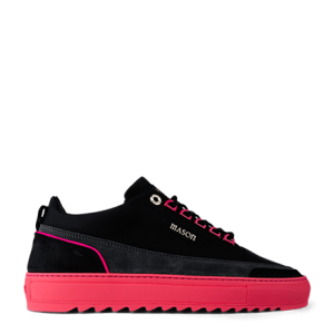 Mason Garments Firenze Gomma/Suede/Nubuck/Reflective Black/Asfalto/Fluo Pink Schwarz (FW20-28A)
