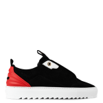 Mason Garments Milano Next Gen Suede Black/Red Schwarz (FW20-13B)