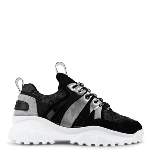 Mason Garments Genova 3 Suede/Reflective Black Schwarz (FW20-11E)