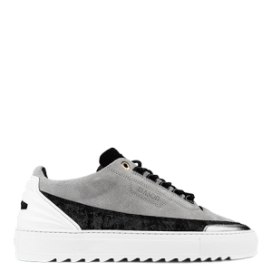 Mason Garments Firenze Suede/Reflective Cement/Black Grau (FW20-11C)