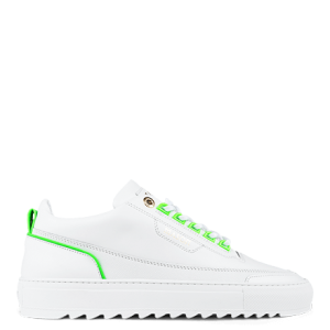 Mason Garments Firenze Leather/Reflective – White/Fluo Green Weiß (FW20-1B)