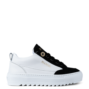 Mason Garments Tia Nubuck/Leather White/Black Weiß (B-FW20-19C)